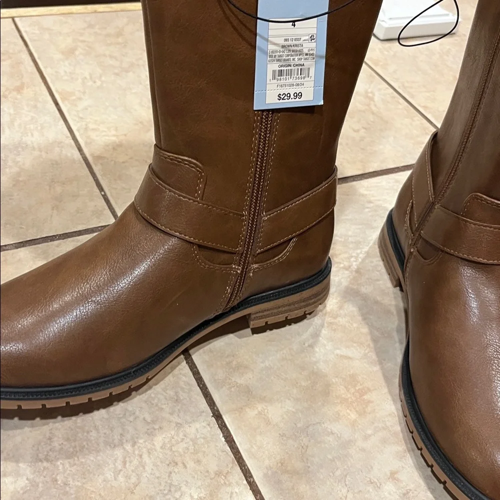 Cat & Jack Brown Girl’s Boots